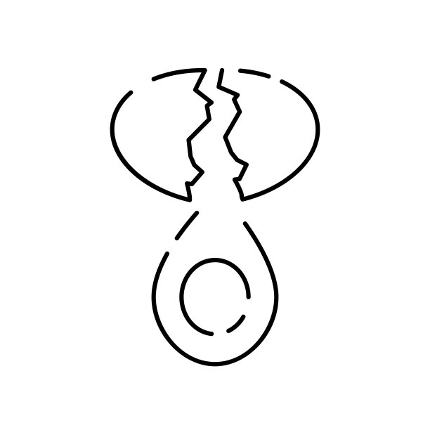 厨房和烹饪线图标。餐厅有厨师和饭或食物。打蛋做煎蛋卷图片下载