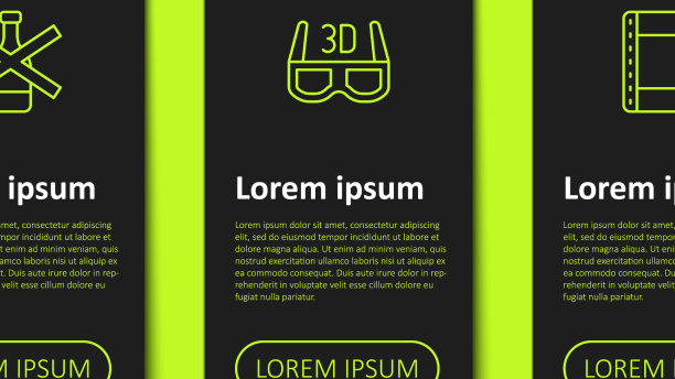 定线无酒精3d影院眼镜和游戏图片下载