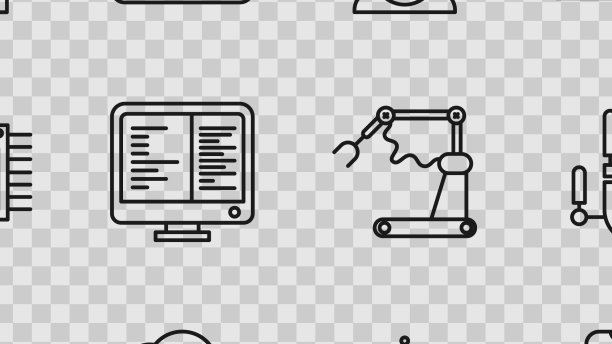 设置线电子计算机组件图片下载