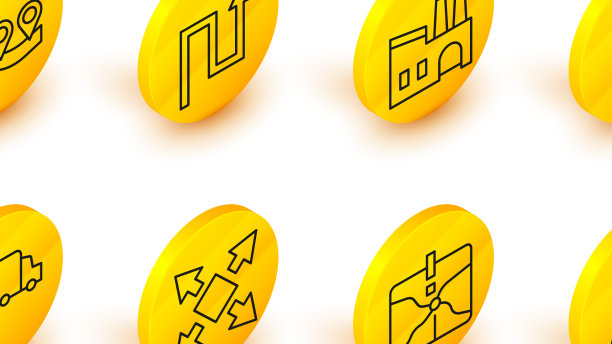 设置线山与旗帜相交点图片下载