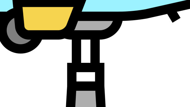 小孩理发椅平面彩色图标图片下载