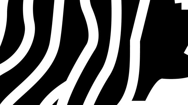 着色头发字形图标图片下载