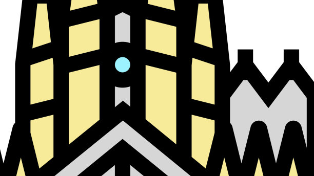 神圣家庭彩色图标图片下载