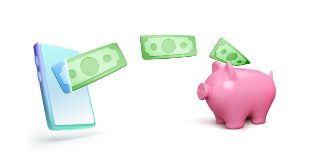 手机上飞着绿钞票和图片下载