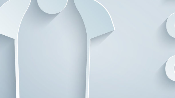 剪纸t恤图标孤立在灰色背景图片下载