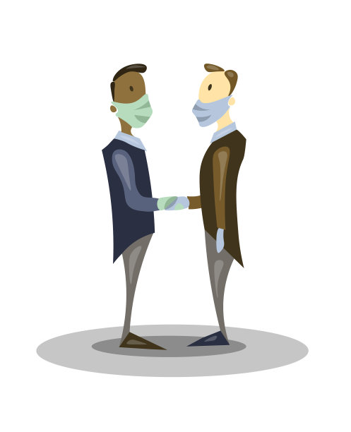 两人谈判图片下载