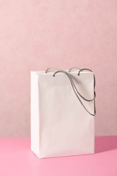 白纸购物袋图片下载