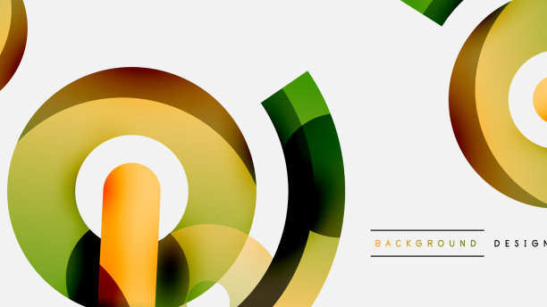 圆抽象背景图片下载