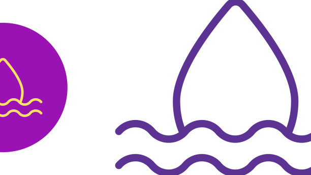 设置线水滴图标孤立在白色图片下载