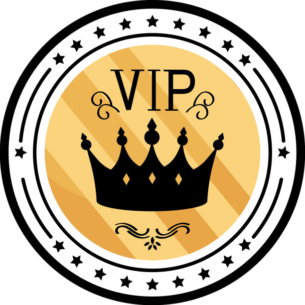 金色贵宾密封图片下载