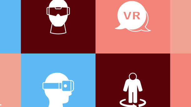 集波普艺术虚拟现实眼镜3d建模图片下载