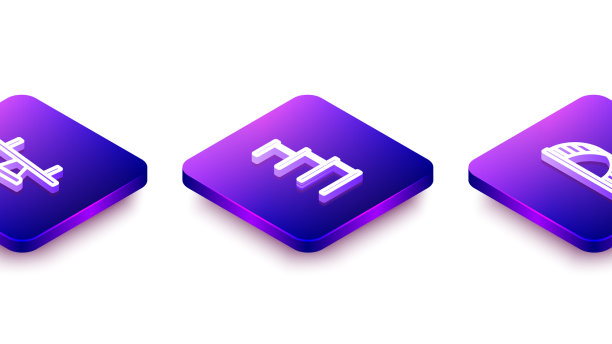 设置等距线跷跷板运动单杠图片下载