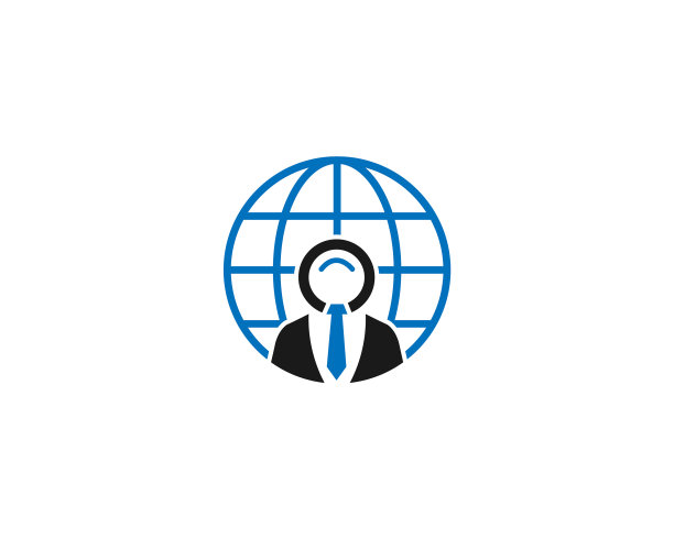 人物世界搜索和工作搜索标志图片下载