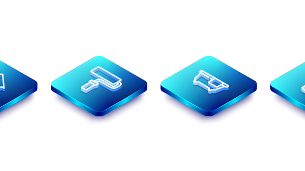 设置等距线房子以百分比折扣图片下载