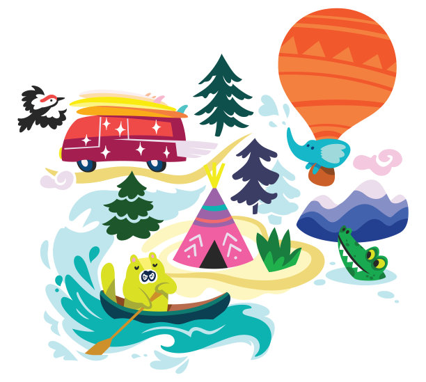 有趣的动物会走极端图片下载