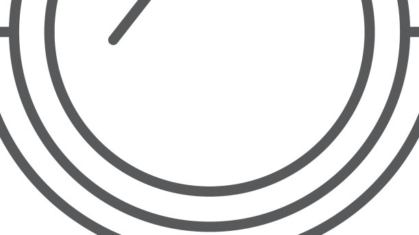 圆镜线图标图片下载