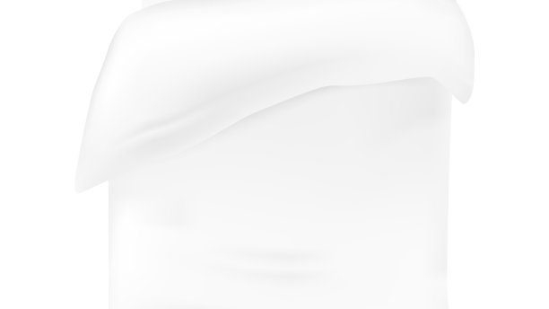 单床亚麻模板3d逼真图片下载