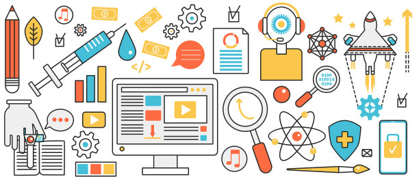 科学创业投资火箭发射图片下载