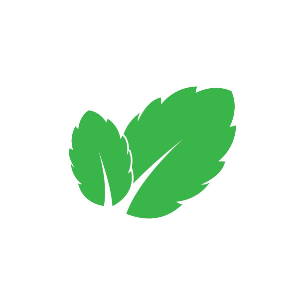 叶的标志图片下载