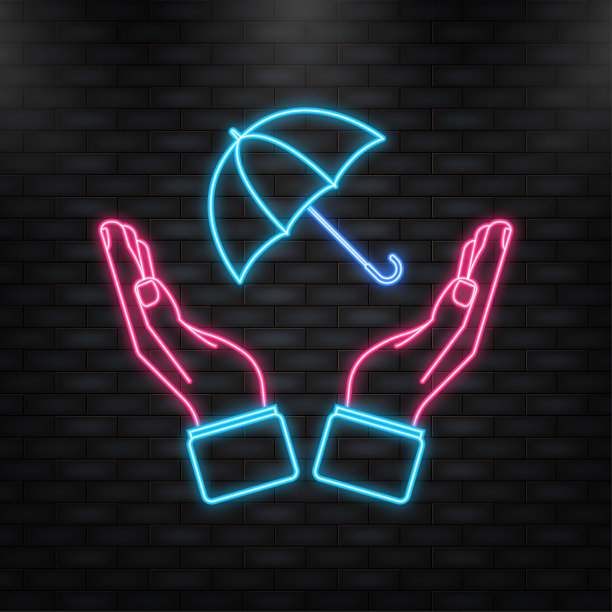 保险的概念。保险政策。资金担保。矢量插图。图片下载