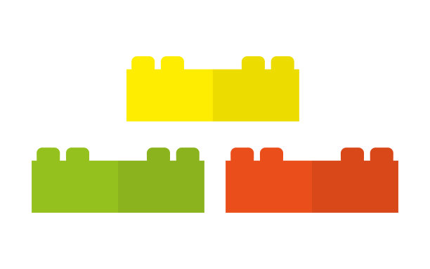 儿童教育玩具构造平套图片下载