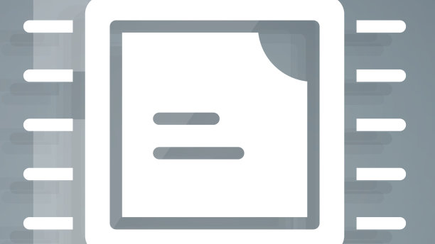 带有微电路的白色计算机处理器CPU图片下载