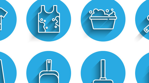 设线湿地簸箕柄扫把橡皮图片下载