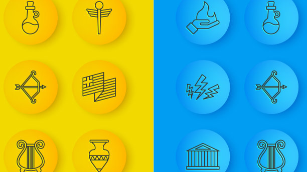 中世纪帕台农神宙斯的弓箭行图片下载