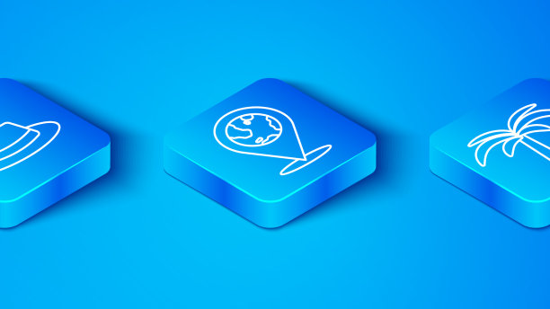 在全球范围内设定热气球的位置图片下载