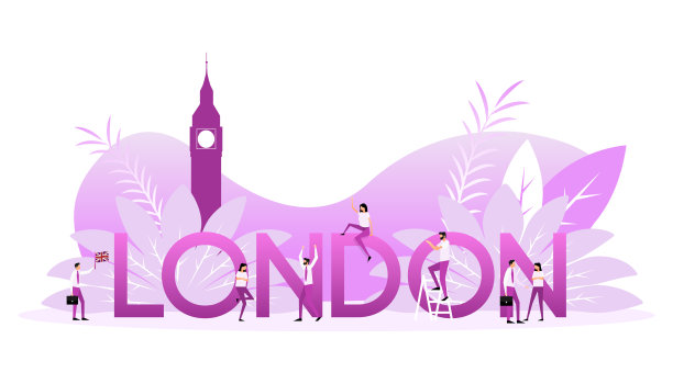 伦敦的城市天际线。伦敦塔。英语的城市景观图片下载