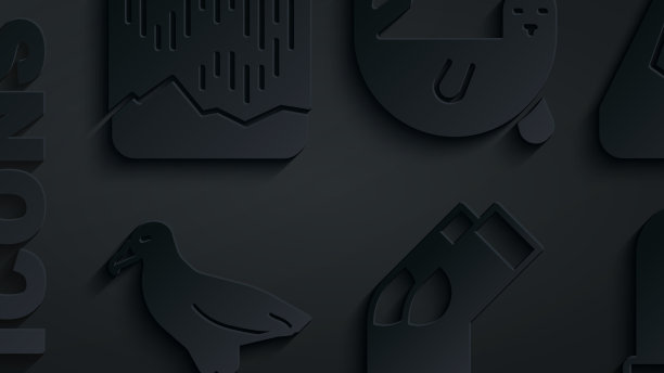 套袜子山信天翁圣诞手套图片下载