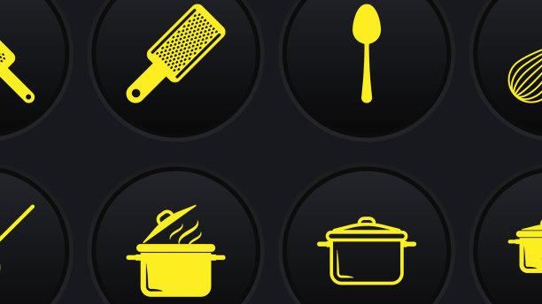 集厨房滤锅搅拌锅勺图片下载