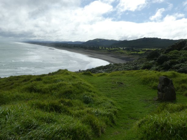 奥克兰地区的穆里瓦伊海滩。图片下载