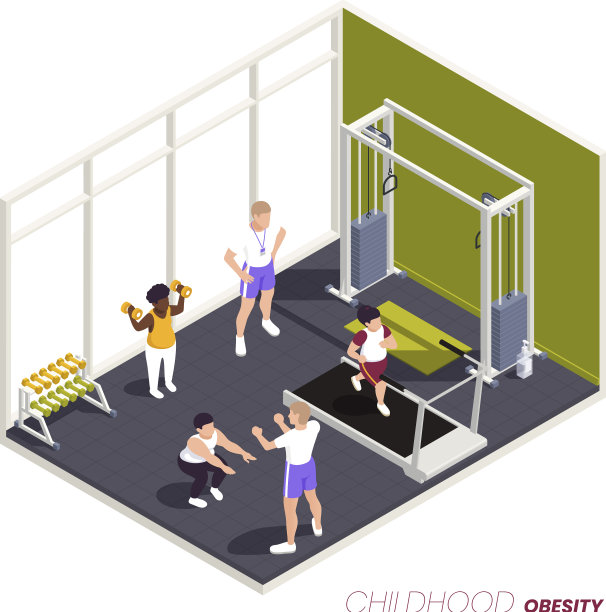 儿童肥胖的概念图片下载