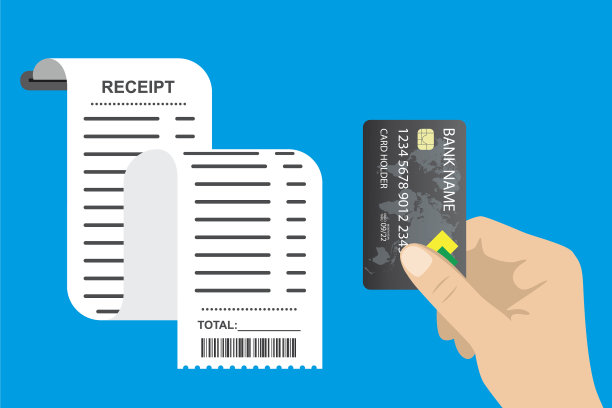 收据、账单、纸质发票，并连同信用凭证交回图片下载