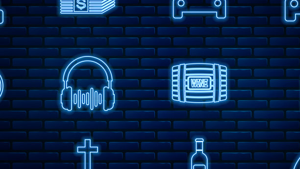 设线水滴百分比瓶酒图片下载