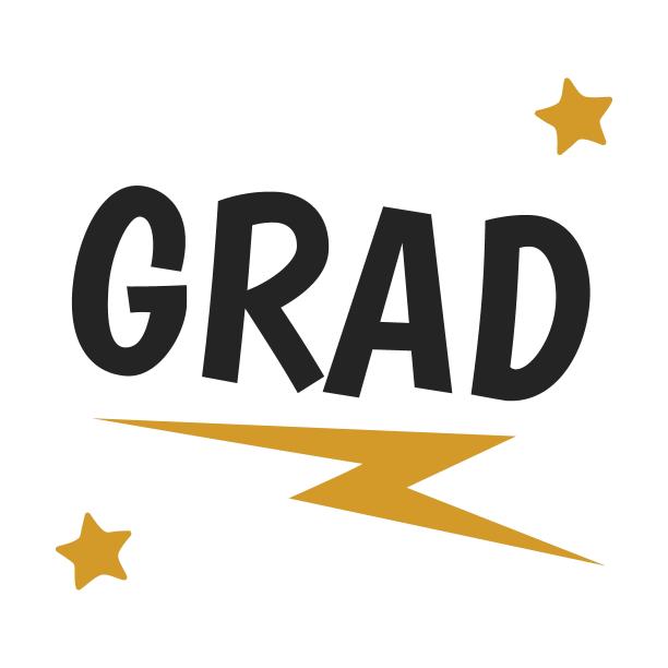 研究生公寓图标。毕业搞笑贴纸，学校派对道具，演讲气泡矢量插图。现代照片设计装饰理念图片下载