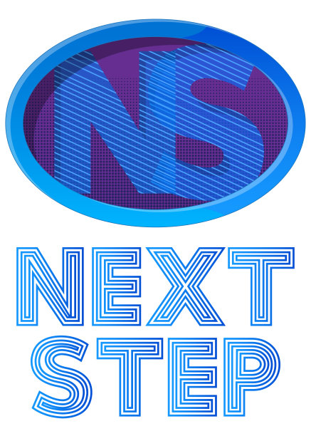 超级英雄的徽章显示下一步图标。图片下载