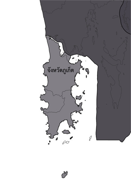泰国地图南部省份亚洲图片下载