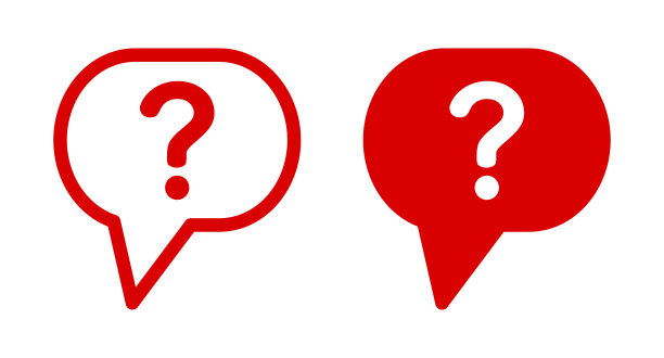 带问号的聊天图标图片下载