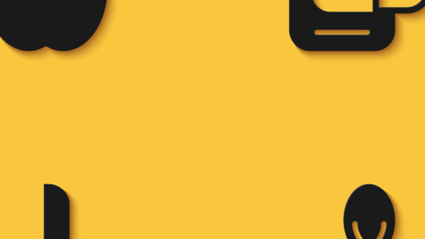 设置梅子水果勺子刀和点餐图片下载