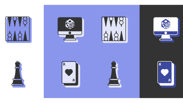 设置象棋游戏骰子扑克牌和西洋双陆棋图片下载