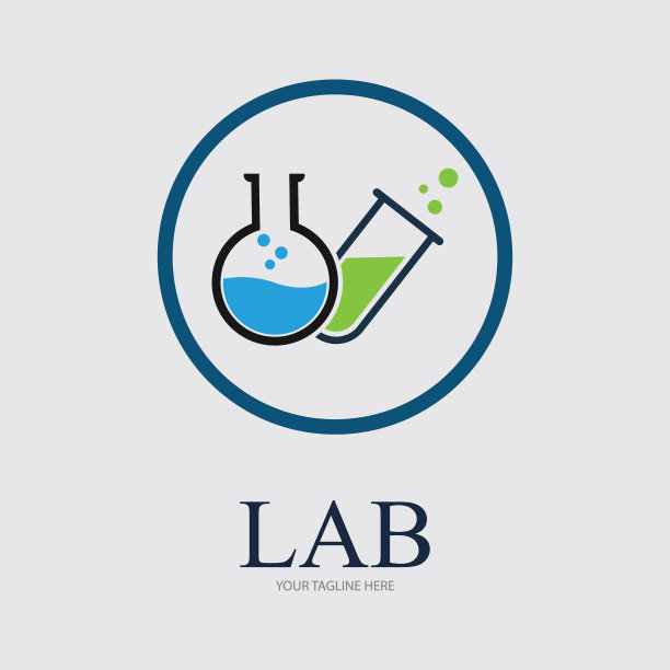 实验室图标模板图片下载