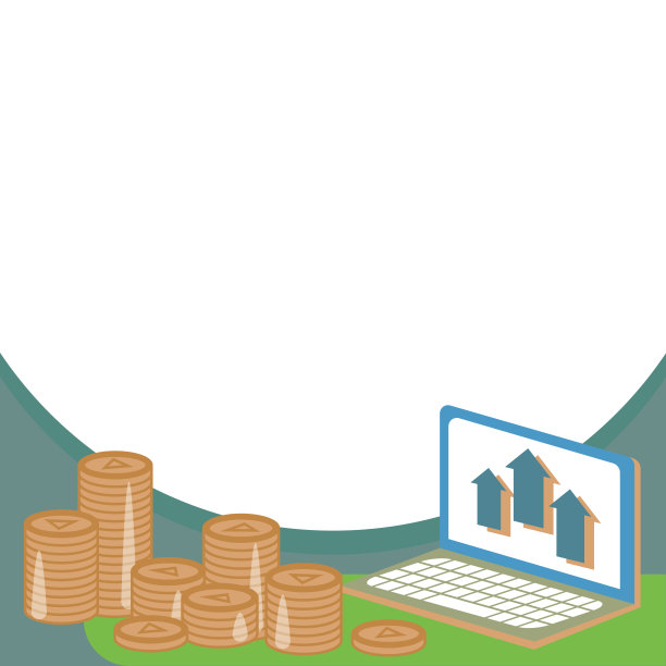 金币代表未来财务计划成功计算抵押贷款。显示关于最新投资项目的最近计算的笔记本电脑。图片下载
