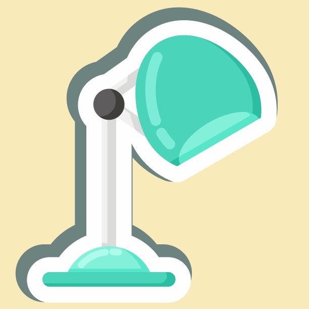 贴纸复古吹风机。适合理发店的标志。简单的设计可编辑。设计模板向量。简单的说明图片下载