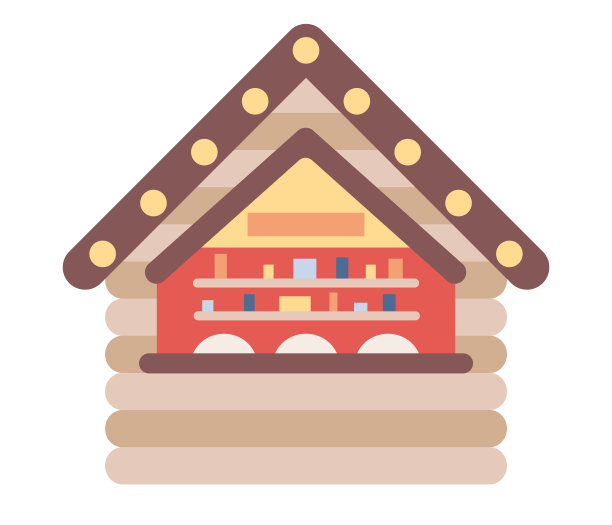 街亭。快餐的概念。节日市场摊位。矢量平面插图图片下载