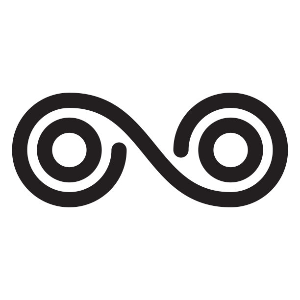 双筒望远镜图标。探索或光学设备矢量插图图片下载