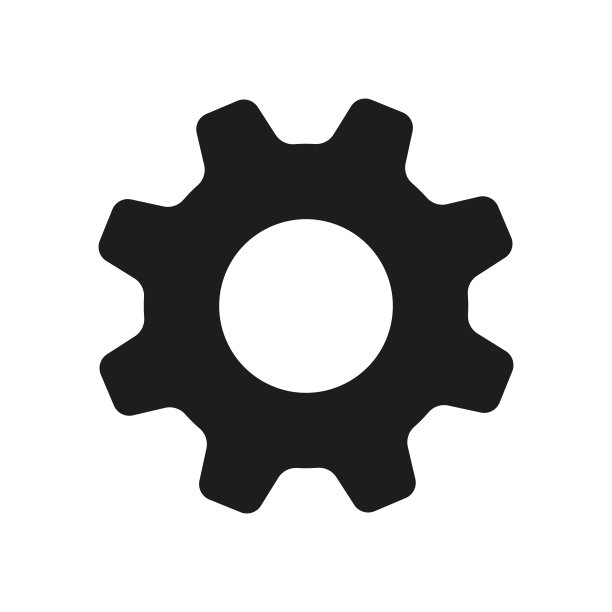 设置或齿轮图标。齿轮设置矢量图图片下载