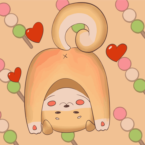 一只甜蜜而满足的柴犬看着你图片下载