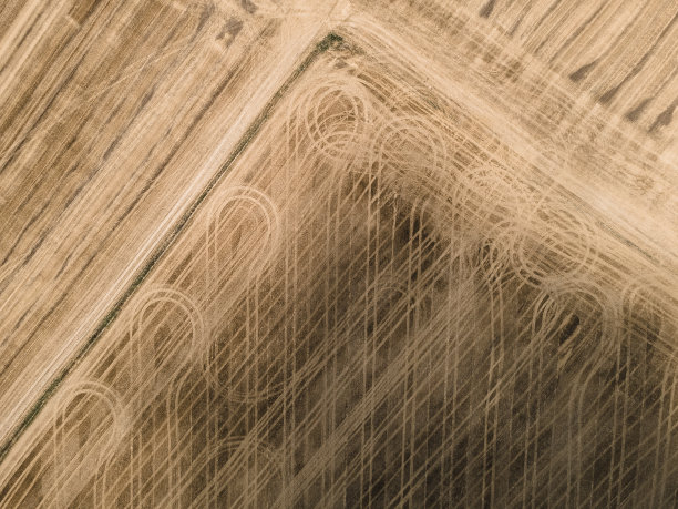 地球的抽象鸟瞰图。图片下载